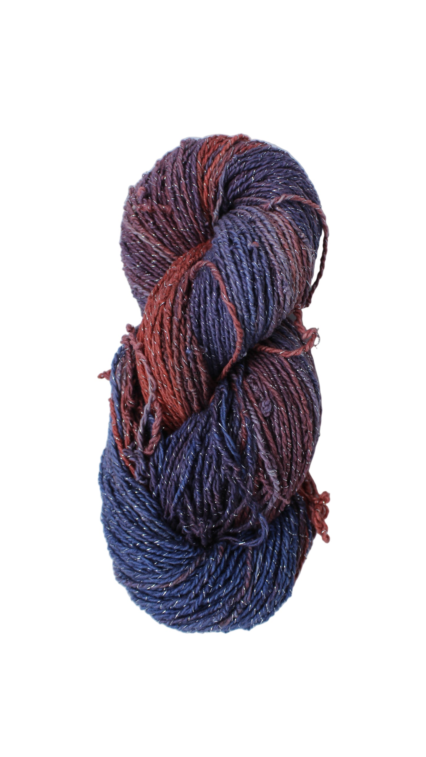 Cotton Linen Blended Sparkle Multicolor Yarn