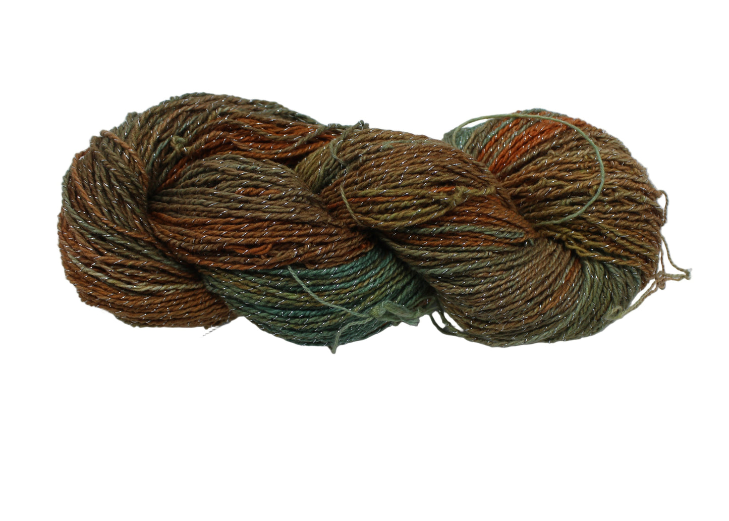 Cotton Linen Blended Sparkle Multicolor Yarn