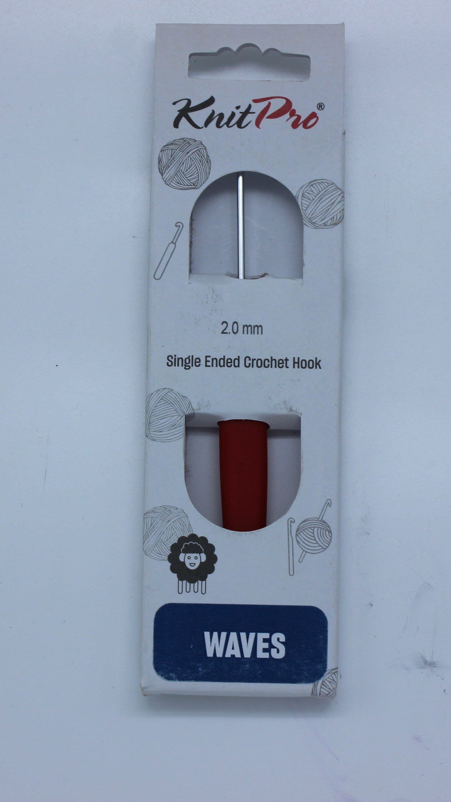 Knit Pro 2.0 Waves Aluminium Silver Hooks