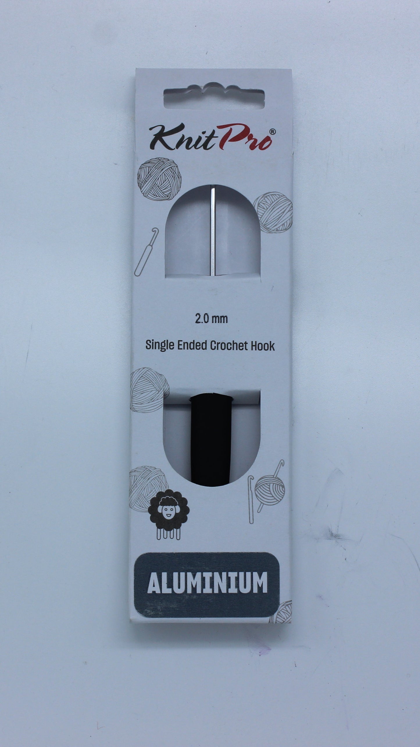 Knit Pro Silver Aluminium Hook