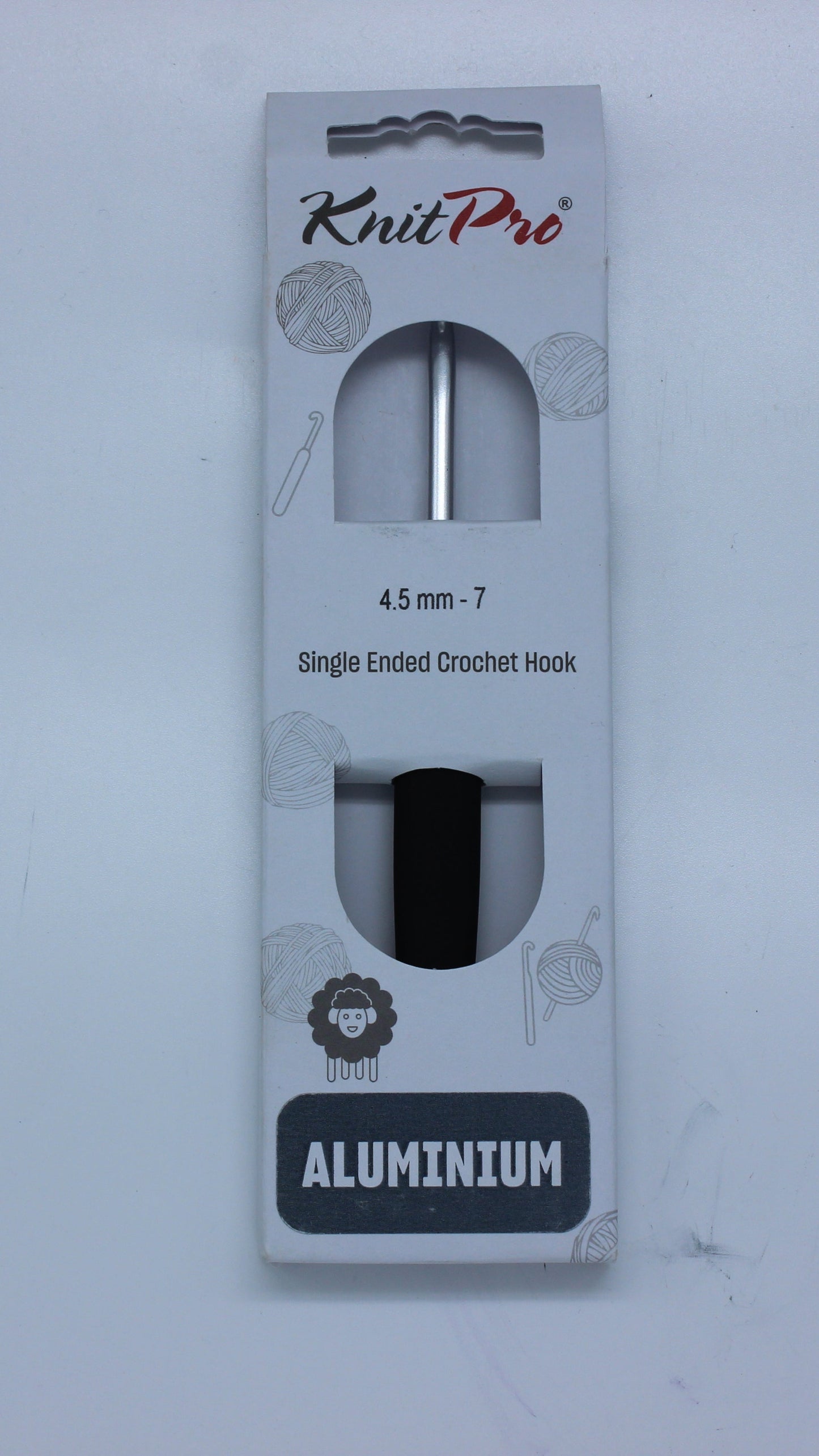 Knit Pro Silver Aluminium Hook