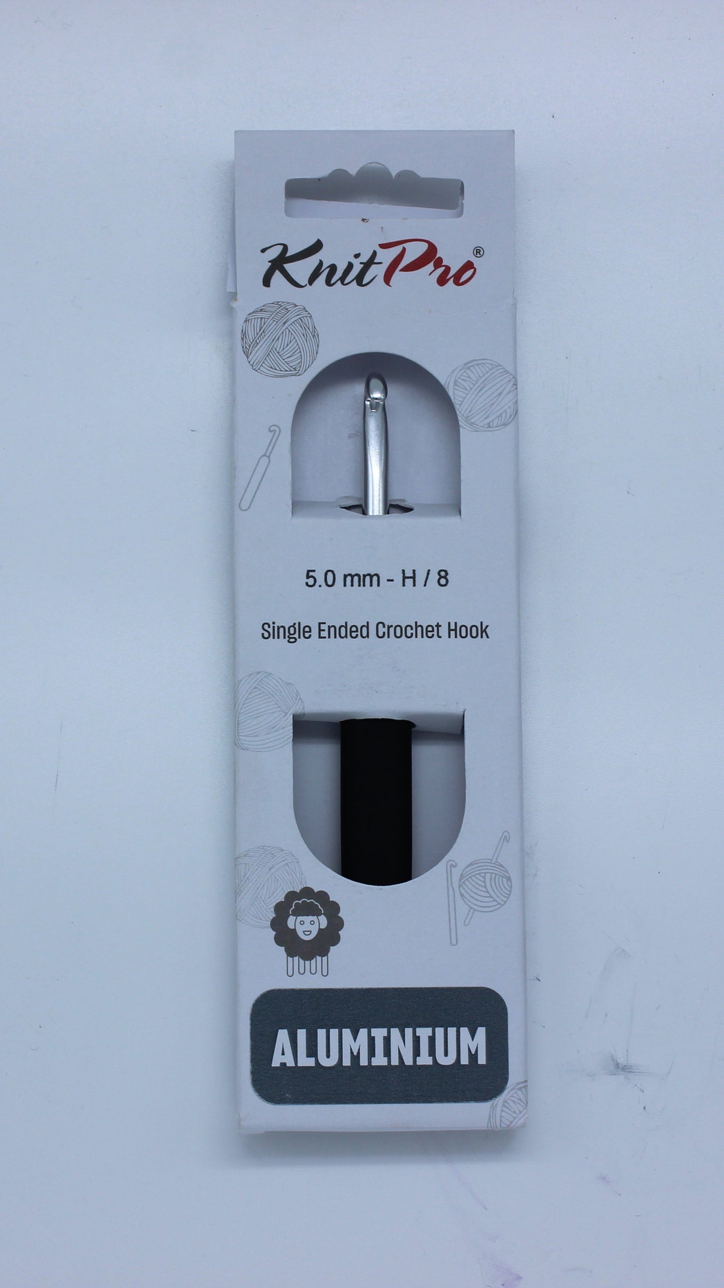 Knit Pro Silver Aluminium Hook