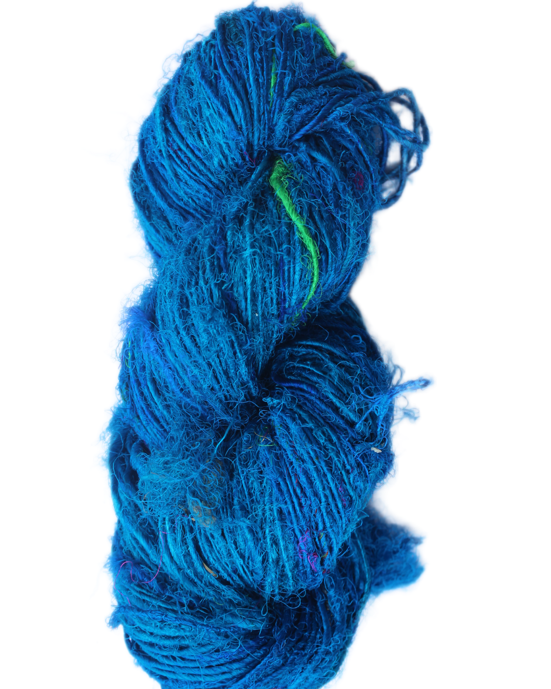 Handspun Sari Silk Yarn Solid Color