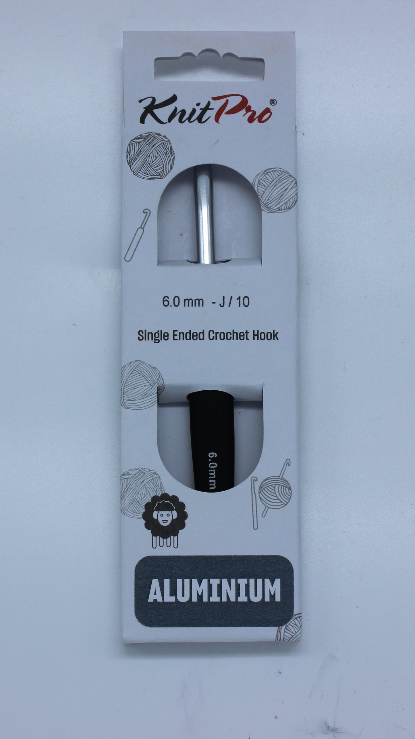 Knit Pro Silver Aluminium Hook