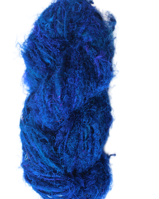 Handspun Sari Silk Yarn Solid Color