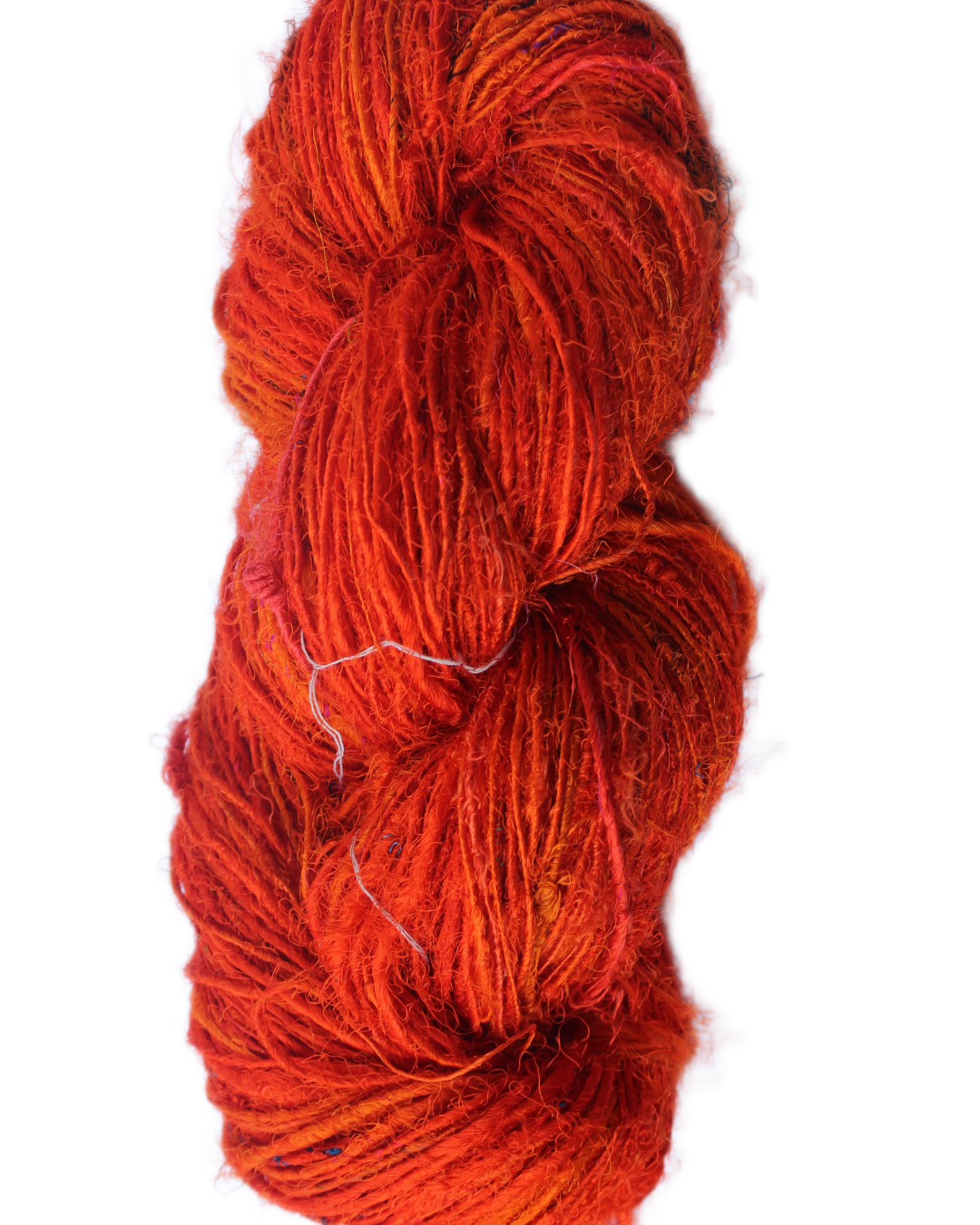 Handspun Sari Silk Yarn Solid Color