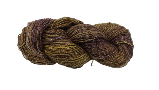 Cotton Linen Blended Sparkle Multicolor Yarn