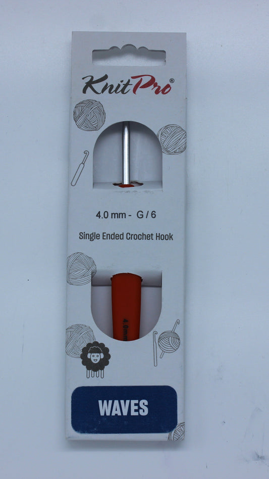 Knit Pro 2.0 Waves Aluminium Silver Hooks