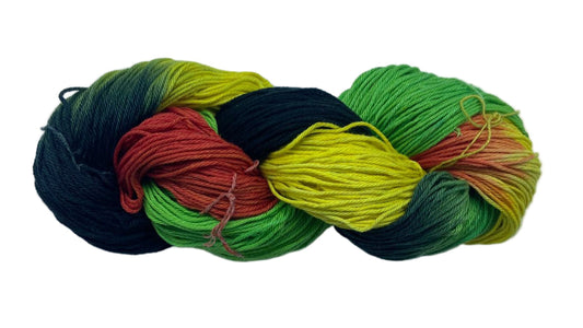 Baby Cotton Yarn Multi Color 100 Grams Yarn