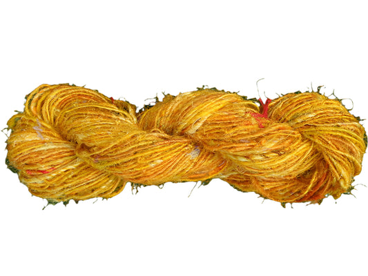 Handspun Sari Silk Yarn Solid Color